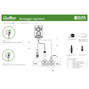 Regolatore Nutrienti EC Pompa Hannah Instruments