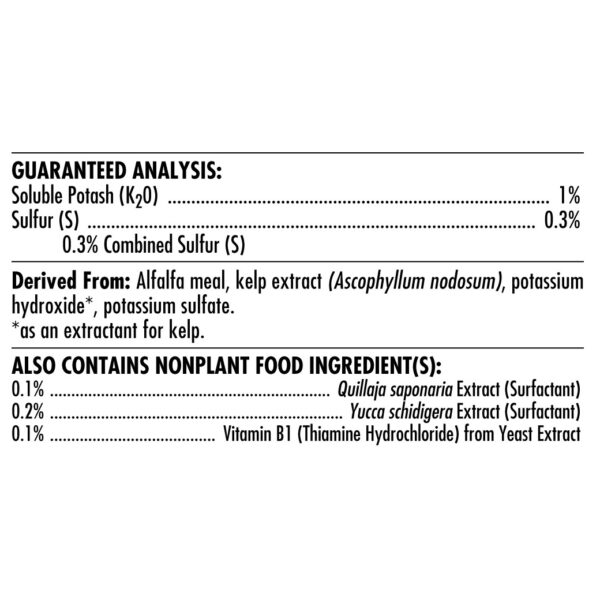 Advanced Nutrients OG Organics TASTY TERPENE (Bud Booster NPK 0-0-1) - immagine 2