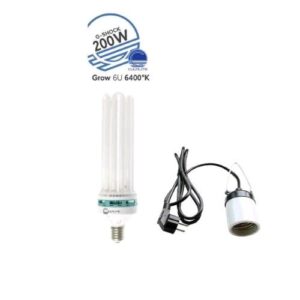 Kit Illuminazione CFL 200W GROW