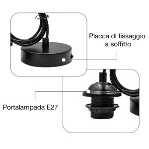 Ortoled Portalampada E27