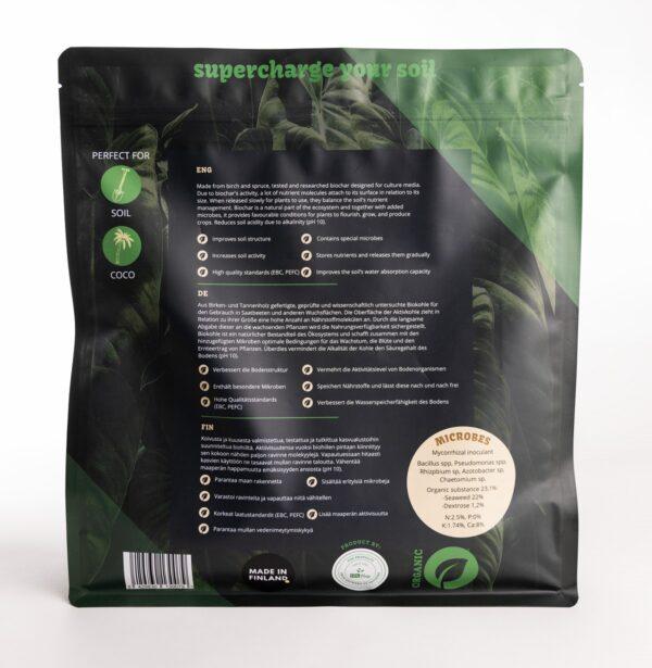 CO2 Bag BIOCHAR + MICROBES 5 LT - immagine 2